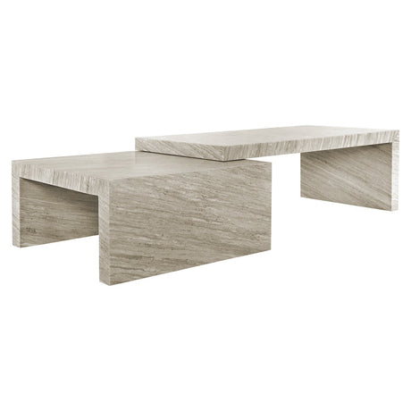 Salontafel Novaz set van 2 (Sand) van Richmond Interiors – Luxe comfort op maat van PureWonen. Vraag naar de beste prijs.