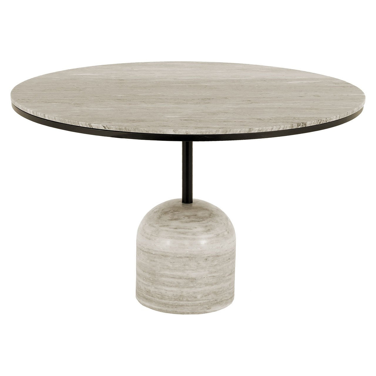 Eettafel Duncan 120Ø (Sand) van Richmond Interiors – Luxe comfort op maat van PureWonen. Vraag naar de beste prijs.