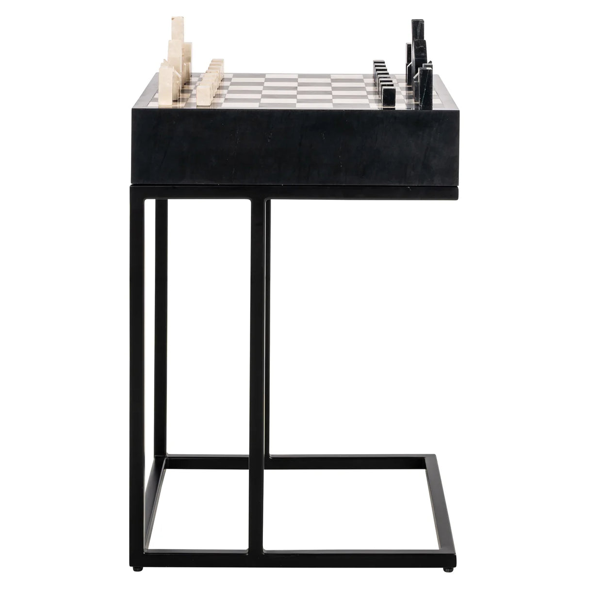 Bijzettafel Davos black