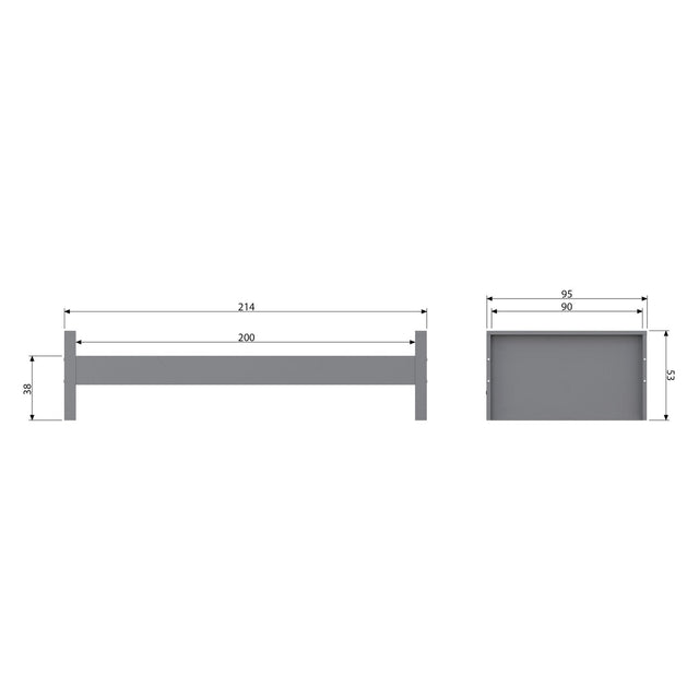 Morris Bed Grenen Leem 90x200 Cm Excl Lattenbodem [Fsc] van WOOOD – Luxe comfort op maat van PureWonen. Vraag naar de beste prijs.