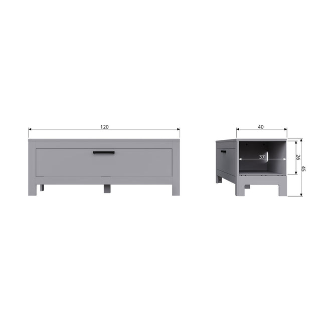 Bonk Tv Meubel Grenen Mist [Fsc] van WOOOD – Luxe comfort op maat van PureWonen. Vraag naar de beste prijs.