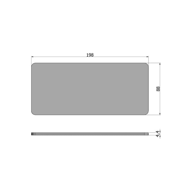 Tablo Tafelblad Eiken Naturel Curved 200 X90 [Fsc] van WOOOD – Luxe comfort op maat van PureWonen. Vraag naar de beste prijs.