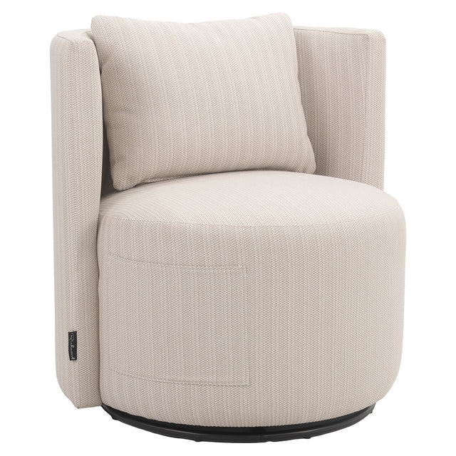 Outdoor draai eetkamerstoel Marlin beige (22080 Beige) van Richmond Interiors – Luxe comfort op maat van PureWonen. Vraag naar de beste prijs.