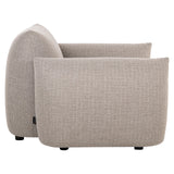 Outdoor lounge stoel Dawson greige alpine
