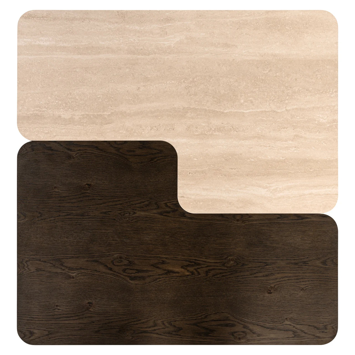 Salontafel Nando brown (Set of 2)