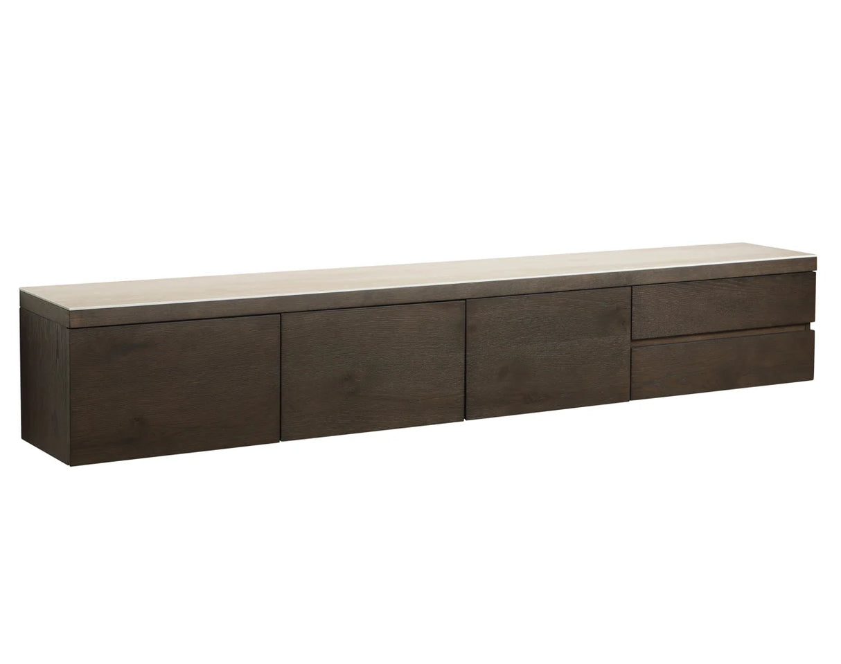 TV-meubel Lachance brown van Richmond Interiors – Luxe comfort op maat van PureWonen. Vraag naar de beste prijs.
