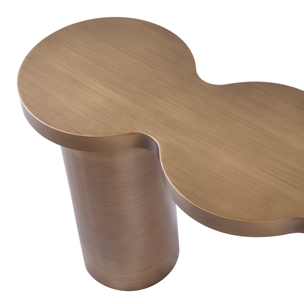 Console Bubba brushed gold van Richmond Interiors – Luxe comfort op maat van PureWonen. Vraag naar de beste prijs.