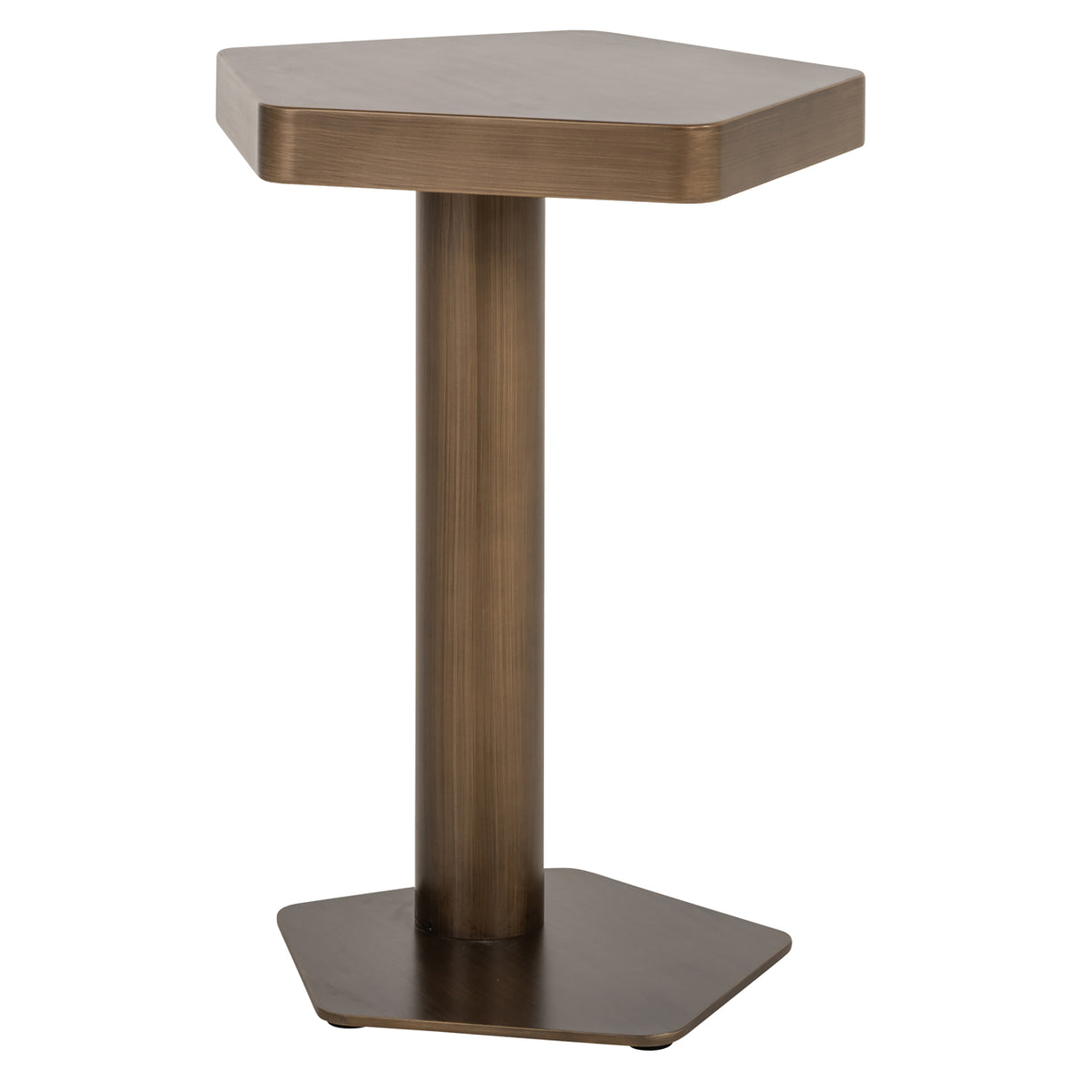 Sofa tafel Hexa brushed gold van Richmond Interiors – Luxe comfort op maat van PureWonen. Vraag naar de beste prijs.