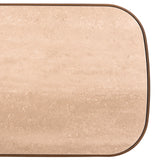 Console Locarno brushed gold
