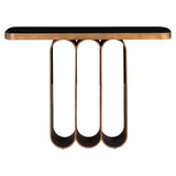 Console Locarno brushed gold