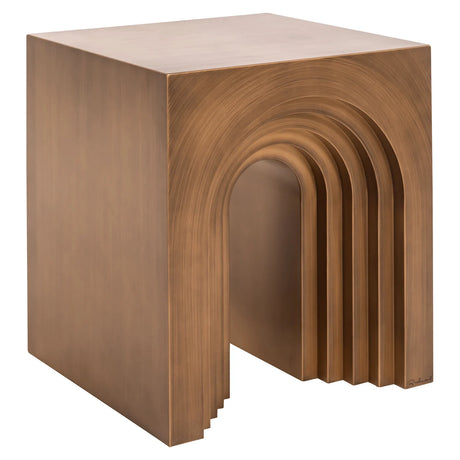 Bijzettafel Vevey brushed gold van Richmond Interiors – Luxe comfort op maat van PureWonen. Vraag naar de beste prijs.