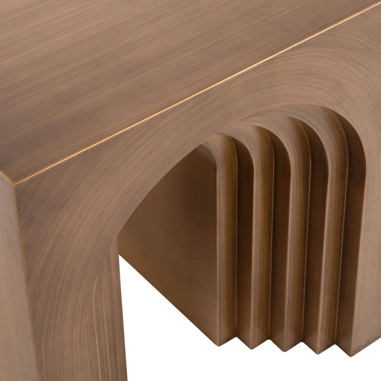 Bijzettafel Vevey brushed gold van Richmond Interiors – Luxe comfort op maat van PureWonen. Vraag naar de beste prijs.