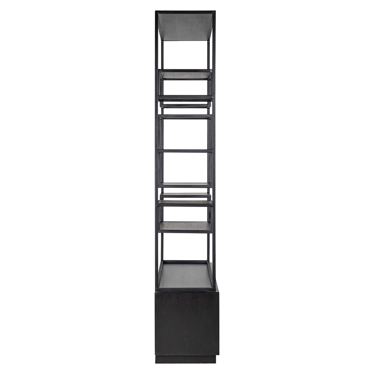 Wandkast Bonvoy black 2-laden (Black) van Richmond Interiors – Luxe comfort op maat van PureWonen. Vraag naar de beste prijs.
