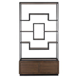 Wandkast Bonvoy brown 2-laden (Brown) van Richmond Interiors – Luxe comfort op maat van PureWonen. Vraag naar de beste prijs.
