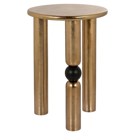 Bijzettafel Marshall 38Ø (Gold) van Richmond Interiors – Luxe comfort op maat van PureWonen. Vraag naar de beste prijs.