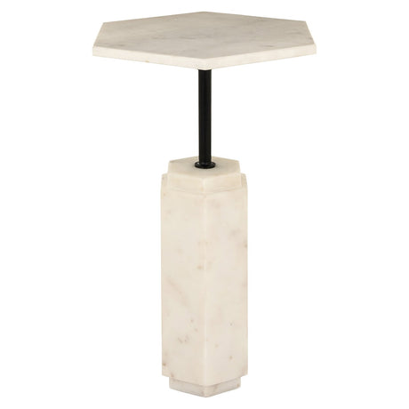 Bijzettafel Lilitha (Black/white) van Richmond Interiors – Luxe comfort op maat van PureWonen. Vraag naar de beste prijs.