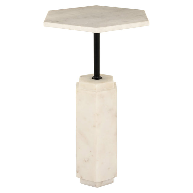Bijzettafel Lilitha (Black/white) van Richmond Interiors – Luxe comfort op maat van PureWonen. Vraag naar de beste prijs.