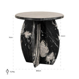Bijzettafel Bancroft (Black) van Richmond Interiors – Luxe comfort op maat van PureWonen. Vraag naar de beste prijs.