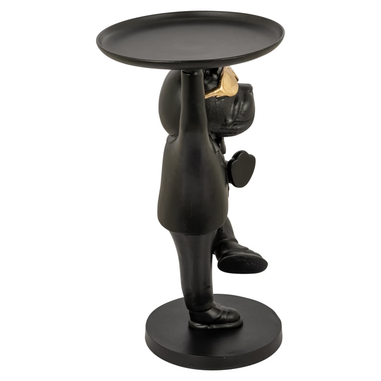 Bijzettafel Bullie (Black/gold) van Richmond Interiors – Luxe comfort op maat van PureWonen. Vraag naar de beste prijs.