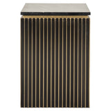 Nachtkastje Les Arcs 1-deur (Brushed Gold) van Richmond Interiors – Luxe comfort op maat van PureWonen. Vraag naar de beste prijs.