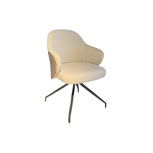 CHAIR IBIZA ZB-5637 BLACK LEGS TAUPE-1