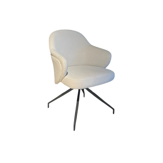 CHAIR IBIZA ZB-5637 BLACK LEGS BEIGE FULL-1