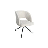 CHAIR DOHA ZB-5642-1 BLACK LEGS GREY