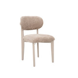 CHAIR SILLA ZB-5684 CHAMPAGNE LEGS BROWN  FY2415-8