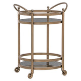 Trolley Hendricks brass (Brushed Gold) van Richmond Interiors – Luxe comfort op maat van PureWonen. Vraag naar de beste prijs.