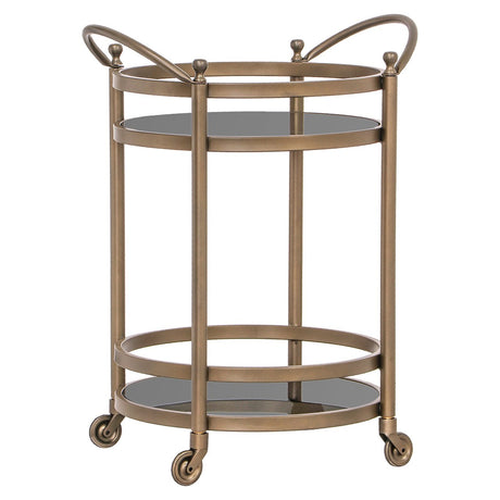 Trolley Hendricks brass (Brushed Gold) van Richmond Interiors – Luxe comfort op maat van PureWonen. Vraag naar de beste prijs.