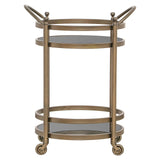 Trolley Hendricks brass (Brushed Gold) van Richmond Interiors – Luxe comfort op maat van PureWonen. Vraag naar de beste prijs.