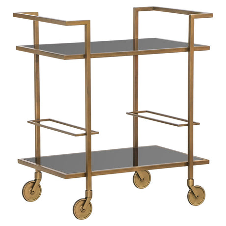 Trolley Xo (Brushed Gold) van Richmond Interiors – Luxe comfort op maat van PureWonen. Vraag naar de beste prijs.