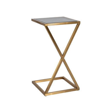 Salontafel Paramount Goud (Brushed Gold) van Richmond Interiors – Luxe comfort op maat van PureWonen. Vraag naar de beste prijs.