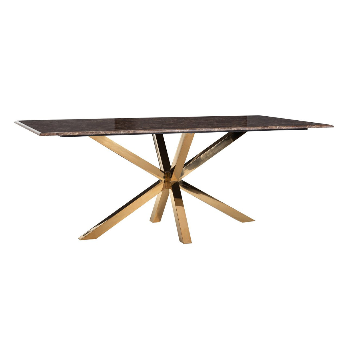 Eettafel Conrad (Gold) van Richmond Interiors – Luxe comfort op maat van PureWonen. Vraag naar de beste prijs.
