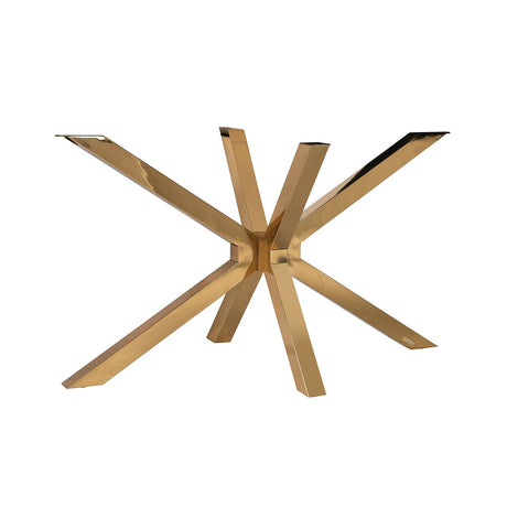 Eettafelpoot Matrix goud Conrad (Gold) van Richmond Interiors – Luxe comfort op maat van PureWonen. Vraag naar de beste prijs.