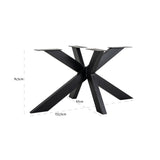 Poot Industrial Spider (155x100) (Black) van Richmond Interiors – Luxe comfort op maat van PureWonen. Vraag naar de beste prijs.