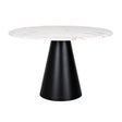 Eettafel Degas 120Ø  (White) van Richmond Interiors – Luxe comfort op maat van PureWonen. Vraag naar de beste prijs.