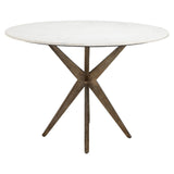 Eettafel Maisy 114Ø (White) van Richmond Interiors – Luxe comfort op maat van PureWonen. Vraag naar de beste prijs.