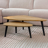 LABEL51 Salontafel Rock - Rough - Mangohout - 110 cm van LABEL51 – Luxe comfort op maat van PureWonen. Vraag naar de beste prijs.