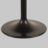 LABEL51 Eetkamertafel Otto - Zwart - Mangohout - 130 cm - Rond van LABEL51 – Luxe comfort op maat van PureWonen. Vraag naar de beste prijs.