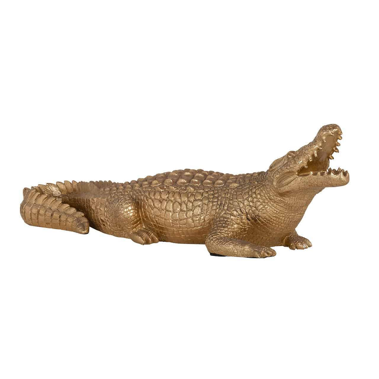 Krokodil deco object klein (Gold) van Richmond Interiors – Luxe comfort op maat van PureWonen. Vraag naar de beste prijs.