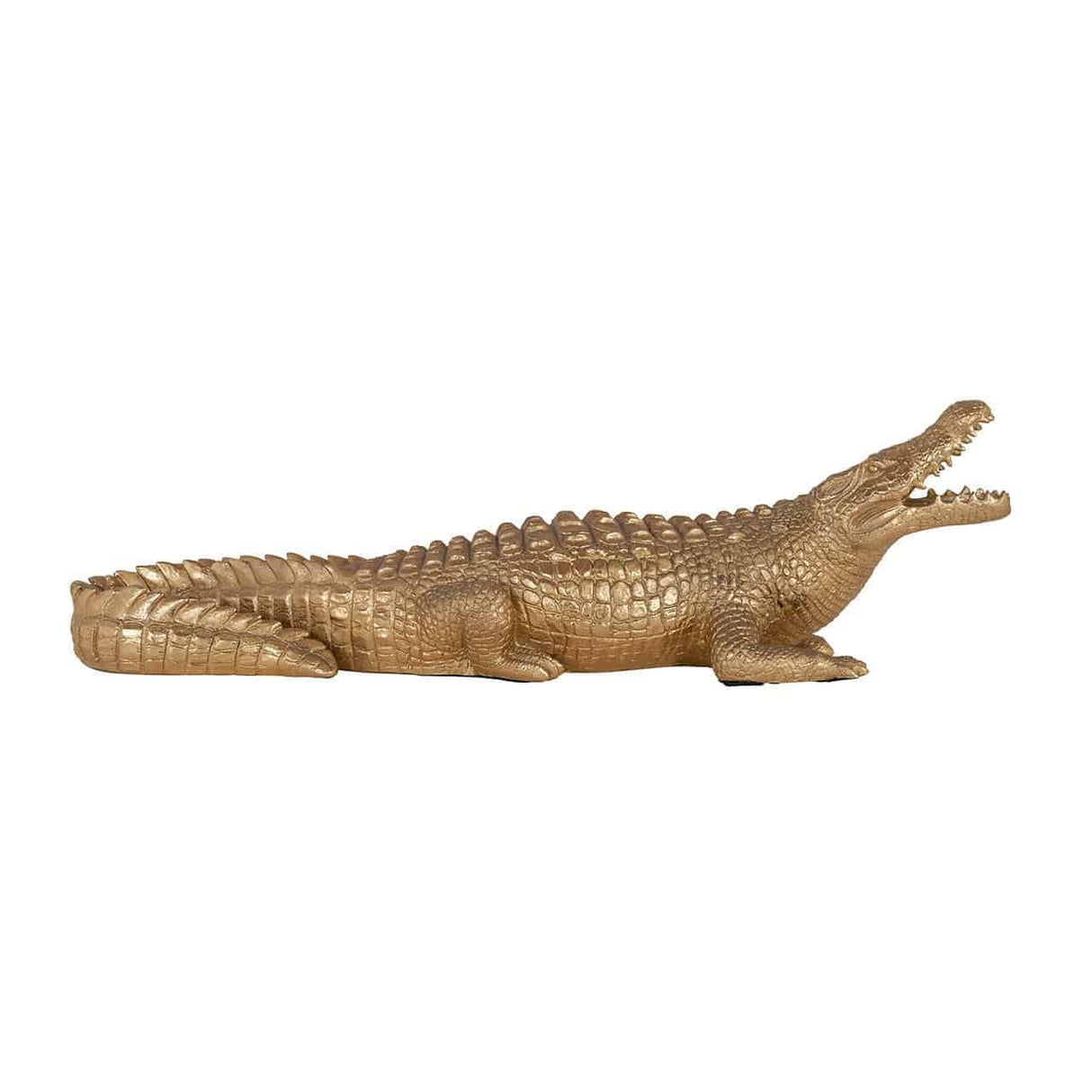 Krokodil deco object klein (Gold) van Richmond Interiors – Luxe comfort op maat van PureWonen. Vraag naar de beste prijs.