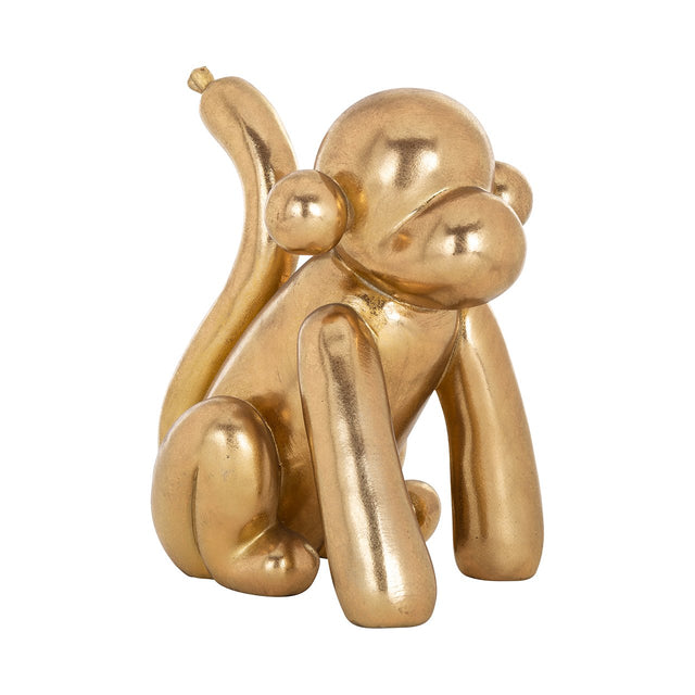 Monkey deco object (Gold) van Richmond Interiors – Luxe comfort op maat van PureWonen. Vraag naar de beste prijs.