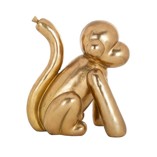 Monkey deco object (Gold) van Richmond Interiors – Luxe comfort op maat van PureWonen. Vraag naar de beste prijs.