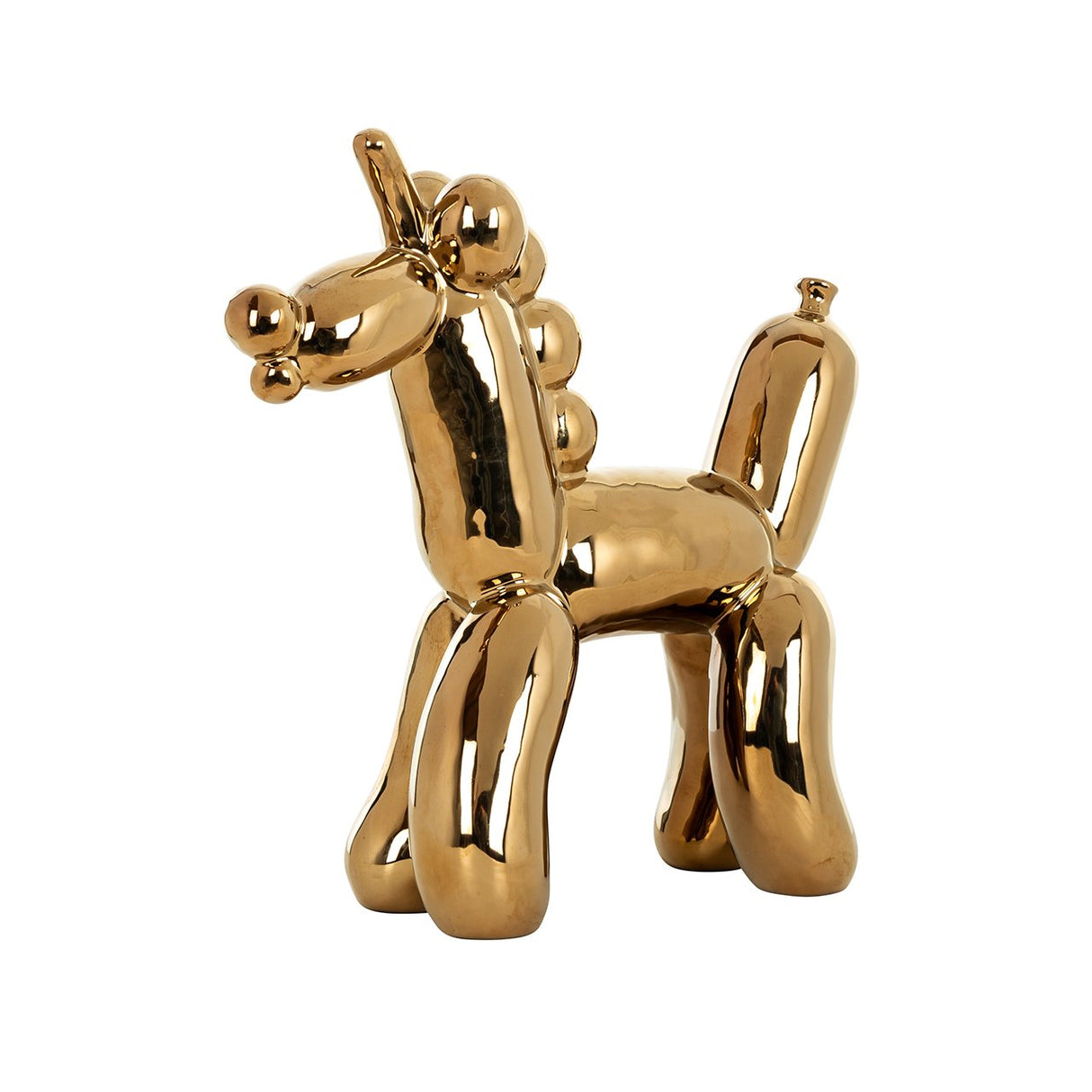 Deco object Balloonicorn gold (Gold) van Richmond Interiors – Luxe comfort op maat van PureWonen. Vraag naar de beste prijs.