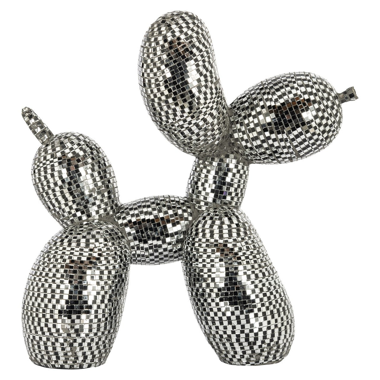 Dog deco object spiegel zwart (Black) van Richmond Interiors – Luxe comfort op maat van PureWonen. Vraag naar de beste prijs.