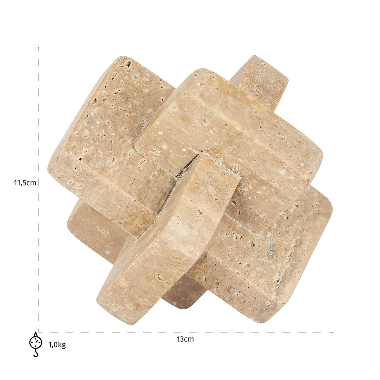 Deco object Mony (Beige) van Richmond Interiors – Luxe comfort op maat van PureWonen. Vraag naar de beste prijs.