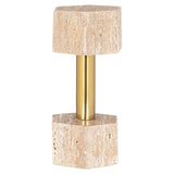 Deco object Dumble beige / shiny brass (Beige) van Richmond Interiors – Luxe comfort op maat van PureWonen. Vraag naar de beste prijs.