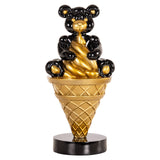 Deco object Harly (Black/gold) van Richmond Interiors – Luxe comfort op maat van PureWonen. Vraag naar de beste prijs.