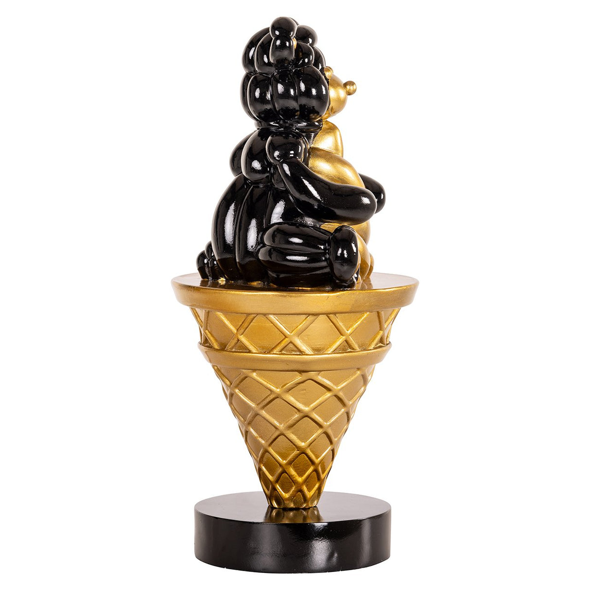 Deco object Harly (Black/gold) van Richmond Interiors – Luxe comfort op maat van PureWonen. Vraag naar de beste prijs.